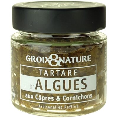 Tartare d&rsquo;Algues aux Câpres & Cornichons, Groix & Nature